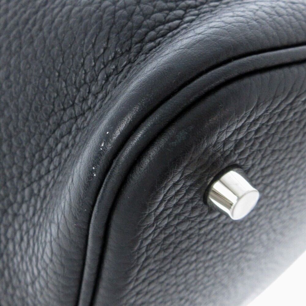 Auth Hermes Picotin Lock Mm - Black #118263H34B - Picture 5 of 15